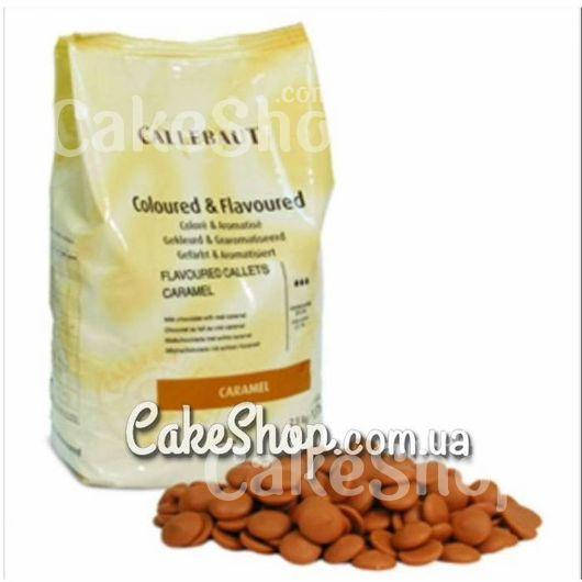 Шоколад бельгийский Callebaut со вкусом карамели в дисках, 100 г 
Шоколад бельгийский Callebaut со вкусом карамели в дисках, 100 г