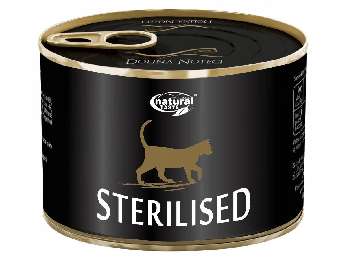 Dolina Noteci Natural Taste Sterilised 185г консерва с пребиотиком для стерилизованных кошек
Dolina Noteci Natural Taste Sterilised 185г консерва с пребиотиком для стерилизованных кошек