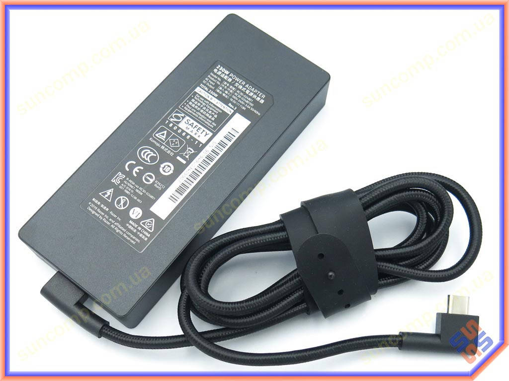 Блок питания для Razer 19.5V 11.8A 230W ORIGINAL Для ноутбуков RAZER BLADE 15 RC30-024801 RX09-02878E92
Блок питания для Razer 19.5V 11.8A 230W ORIGINAL Для ноутбуков RAZER BLADE 15 RC30-024801 RX09-02878E92