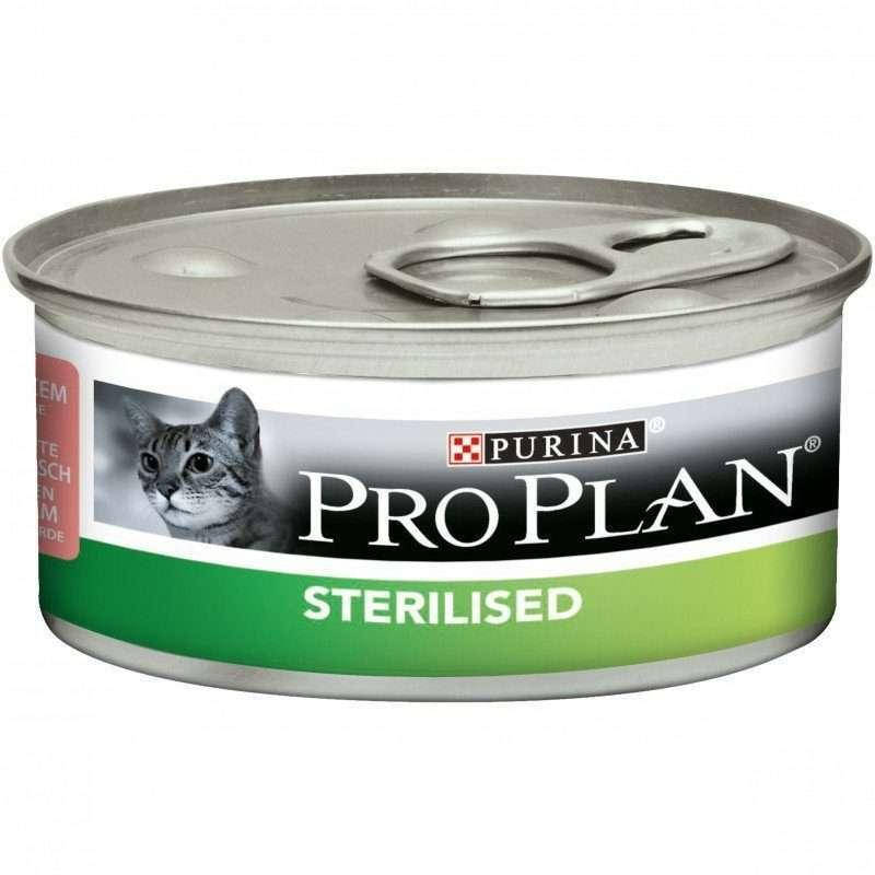 Purina Pro Plan Sterilised Кусочки в паштете с тунцом и лососем для стерилизованных кошек, 85 г
Purina Pro Plan Sterilised Кусочки в паштете с тунцом и лососем для стерилизованных кошек, 85 г