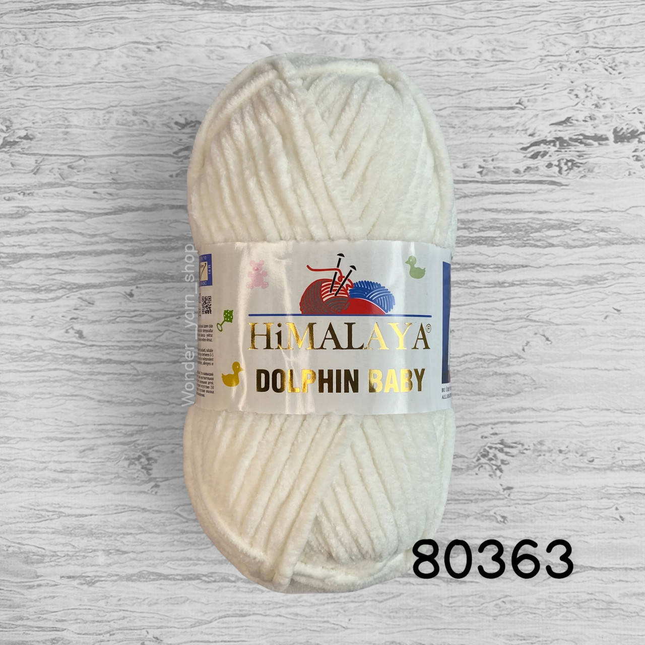 Плюшевая пряжа Himalaya Dolphin Baby (Гималая Долфин Беби) 80363, жемчужно-белый
Плюшевая пряжа Himalaya Dolphin Baby (Гималая Долфин Беби) 80363, жемчужно-белый