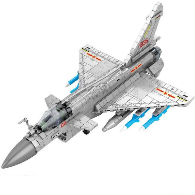 Конструктор военный самолет истребитель J-10B для мальчика 6 7 8 лет Sembo Block 202126, 820 деталей
Конструктор военный самолет истребитель J-10B для мальчика 6 7 8 лет Sembo Block 202126, 820 деталей