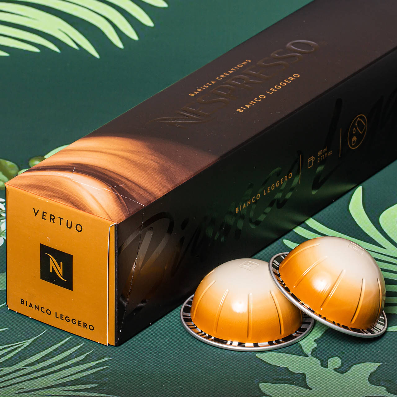 Кофе в капсулах Nespresso Vertuo Barista Creations Bianco LEGGERO мягкий бисквитные нотки, Швейцария (10шт)
Кофе в капсулах Nespresso Vertuo Barista Creations Bianco LEGGERO мягкий бисквитные нотки, Швейцария (10шт)