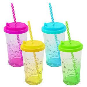 Стакан с крышкой и трубочкой Summer 500мл, 4 вида, R29814
Стакан с крышкой и трубочкой Summer 500мл, 4 вида, R29814