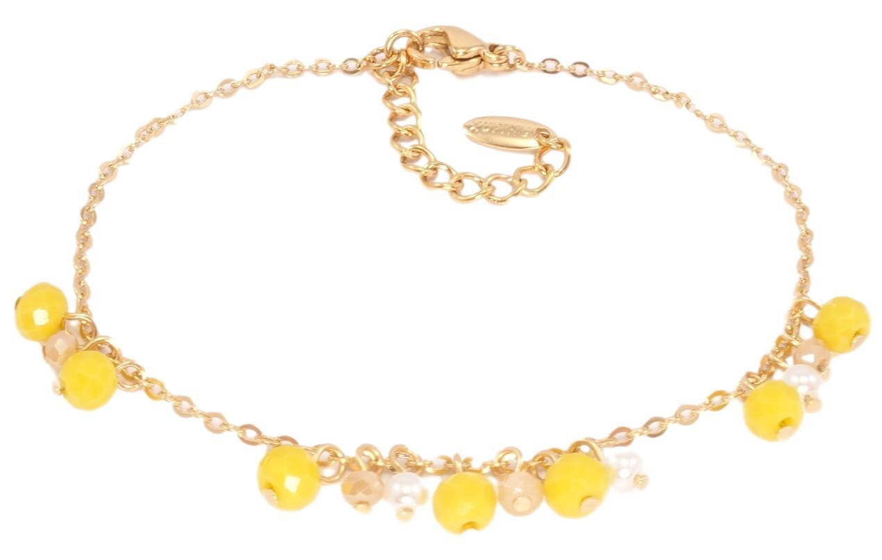 Браслет Xuping Позолота 18K "Подвески граненые желтые бусины" с доп.цепочкой длина 16-19,5см х 1мм
Браслет Xuping Позолота 18K "Подвески граненые желтые бусины" с доп.цепочкой длина 16-19,5см х 1мм