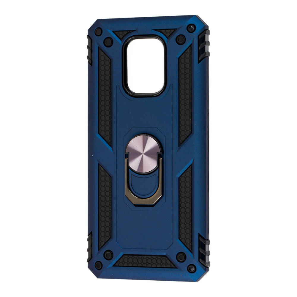 Противоударный чехол бампер Shield Magnetic Ring с подставкой для Xiaomi Redmi Note 9s / 9 Pro Blue, Синий
Противоударный чехол бампер Shield Magnetic Ring с подставкой для Xiaomi Redmi Note 9s / 9 Pro Blue, Синий