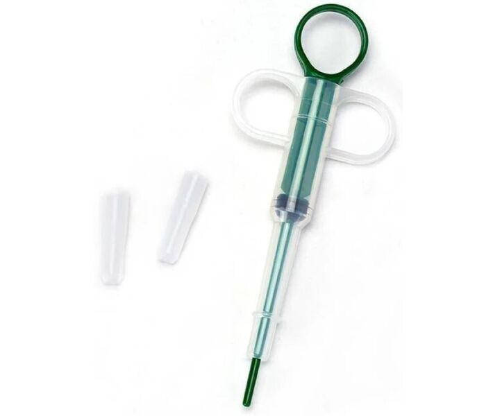 Таблеткодаватель в наборе с мягким наконечником для собак и кошек Feeding Kit, Зелёный
Таблеткодаватель в наборе с мягким наконечником для собак и кошек Feeding Kit, Зелёный