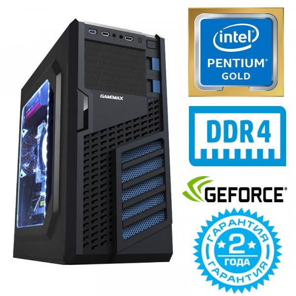 Игровой компьютер Hyper Intel Pentium G5400 / DDR4_8Gb / HDD_500Gb / GeForce GT1050Ti_4Gb_DDR5
Игровой компьютер Hyper Intel Pentium G5400 / DDR4_8Gb / HDD_500Gb / GeForce GT1050Ti_4Gb_DDR5