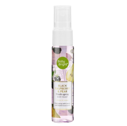Парфюмированный спрей "Ежевика и груша" Karmart Baby Bright Bright Black Raspberry & Pear Fresh Spray
Парфюмированный спрей "Ежевика и груша" Karmart Baby Bright Bright Black Raspberry & Pear Fresh Spray