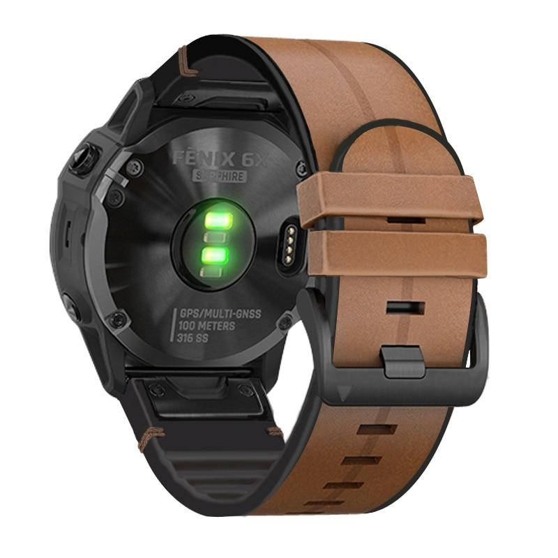 Ремешок для Garmin Fenix 7X / Enduro / 6X / 6X Pro / 6X Pro / 5X /5X Plus /3 HR /Quatix 3 / Quick Fit / 26 мм Светло-коричневый
Ремешок для Garmin Fenix 7X / Enduro / 6X / 6X Pro / 6X Pro / 5X /5X Plus /3 HR /Quatix 3 / Quick Fit / 26 мм Светло-коричневый