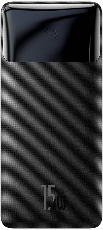 Универсальная батарея Baseus Bipow Digital Display 15W 20000mAh Black (PPDML-J01), Черный
Универсальная батарея Baseus Bipow Digital Display 15W 20000mAh Black (PPDML-J01), Черный