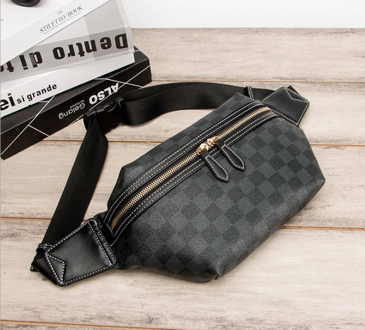 Сумка на пояс мужская нагрудная поясная бананка в стиле Louis Vuitton мессенджер барсетка слинг через плечо, Черный
Сумка на пояс мужская нагрудная поясная бананка в стиле Louis Vuitton мессенджер барсетка слинг через плечо, Черный