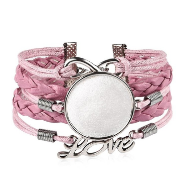 Браслет с основой под кабашон 25 мм, цвет розовый
Браслет с основой под кабашон 25 мм, цвет розовый