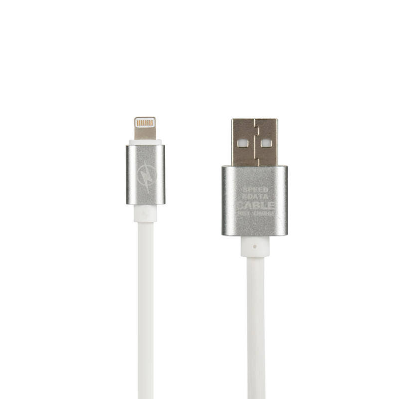 USB кабель с быстрой зарядкой Gelius Fast Speed Series для Iphone 6/7/8/x/11/plus белый (3.1A), Серый
USB кабель с быстрой зарядкой Gelius Fast Speed Series для Iphone 6/7/8/x/11/plus белый (3.1A), Серый