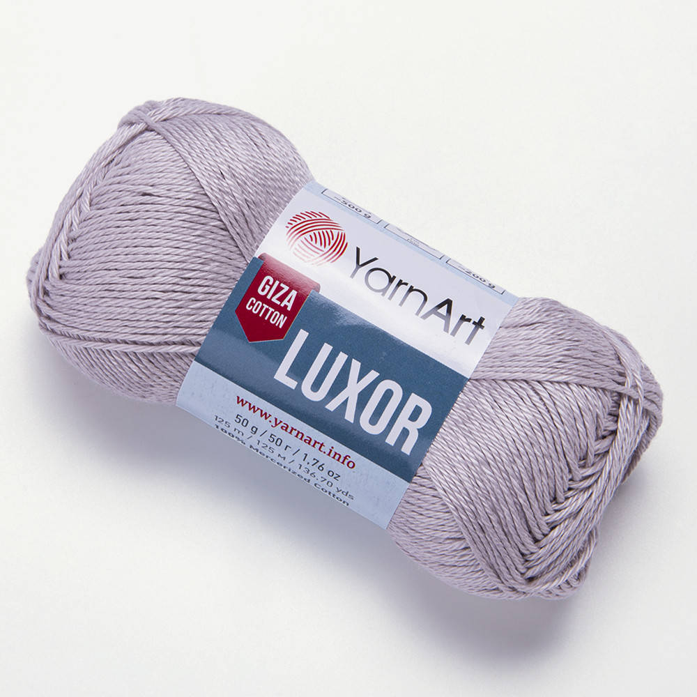 YarnArt Luxor (Ярн Арт Луксор) № 1219 серебро (Пряжа хлопок, нитки для вязания), Серебряный
YarnArt Luxor (Ярн Арт Луксор) № 1219 серебро (Пряжа хлопок, нитки для вязания), Серебряный