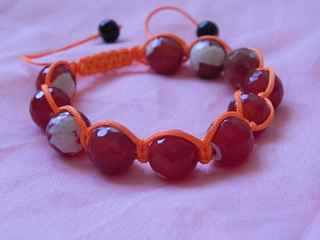 Браслет Шамбала с натуральными камнями Агат 002
Браслет Шамбала с натуральными камнями Агат 002