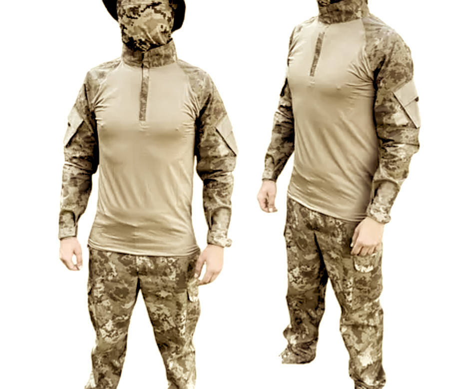 Мужской армейский костюм мультикам для ВСУ (ЗСУ) Tactical тактическая форма убакс и брюки Турция L 6998, Хаки
Мужской армейский костюм мультикам для ВСУ (ЗСУ) Tactical тактическая форма убакс и брюки Турция L 6998, Хаки