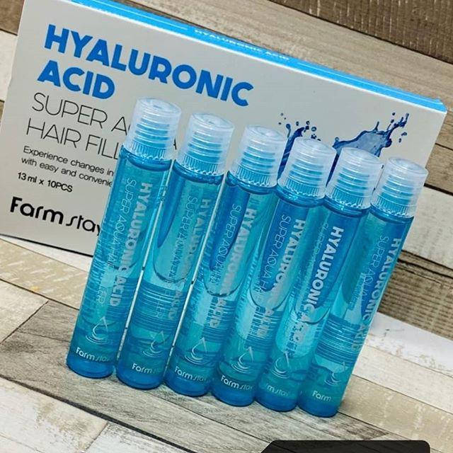 Филлер с гиалуроновой кислотой FarmStay Hyaluronic Acid Super Aqua Hair Filler 13ml 
Филлер с гиалуроновой кислотой FarmStay Hyaluronic Acid Super Aqua Hair Filler 13ml