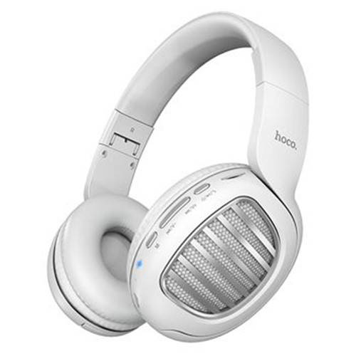 Беспроводные накладные наушники Bluetooth с микрофоном + поддержка MicroSD/AUX HOCO Brilliant Sound W23 Белый
Беспроводные накладные наушники Bluetooth с микрофоном + поддержка MicroSD/AUX HOCO Brilliant Sound W23 Белый