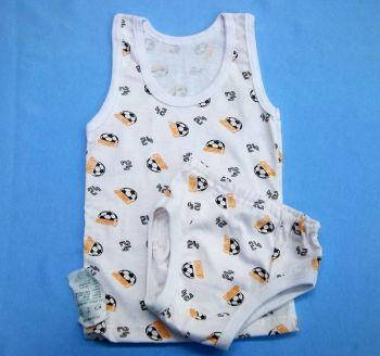 Майка с трусиками на мальчика (кулир тонкий), 64 размер
Майка с трусиками на мальчика (кулир тонкий), 64 размер