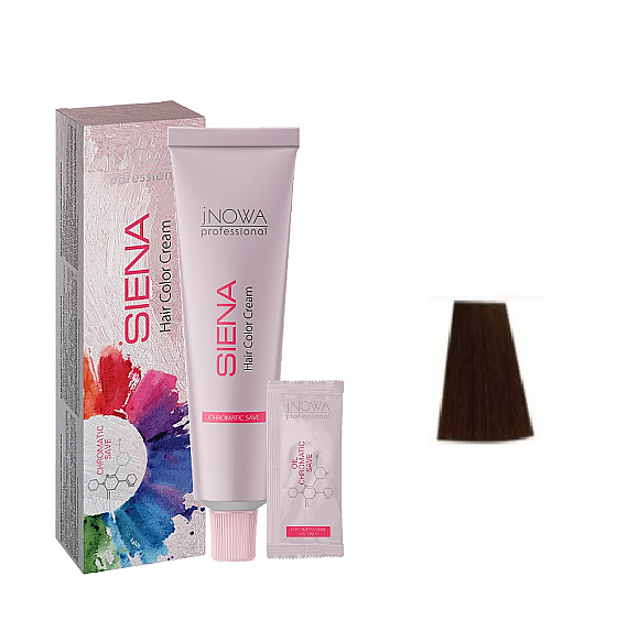 Крем-краска для волос jNOWA Professional Siena Chromatic Save 6/0 Светло-коричневый 90 мл
Крем-краска для волос jNOWA Professional Siena Chromatic Save 6/0 Светло-коричневый 90 мл