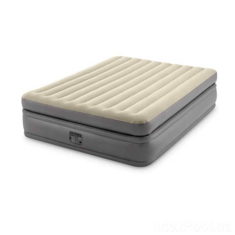 Надувная кровать двуспальная Intex 64164 NP с электронасосом 220V (152-203-51 см), Серый
Надувная кровать двуспальная Intex 64164 NP с электронасосом 220V (152-203-51 см), Серый