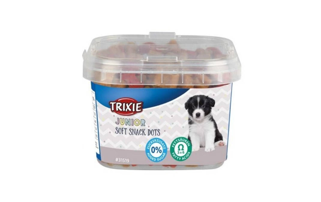 Лакомства с Омега-3 и Омега-6 для щенков Trixie Junior Soft Snack Dots 140 г Trixie BGL-TX-31519 04.23
Лакомства с Омега-3 и Омега-6 для щенков Trixie Junior Soft Snack Dots 140 г Trixie BGL-TX-31519 04.23