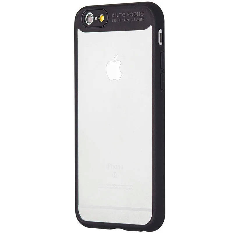 Чехол-накладка DK пластик прозрачный с силикон бортом Autofocus для Apple iPhone 6 Plus / 6S Plus (black), Черный
Чехол-накладка DK пластик прозрачный с силикон бортом Autofocus для Apple iPhone 6 Plus / 6S Plus (black), Черный