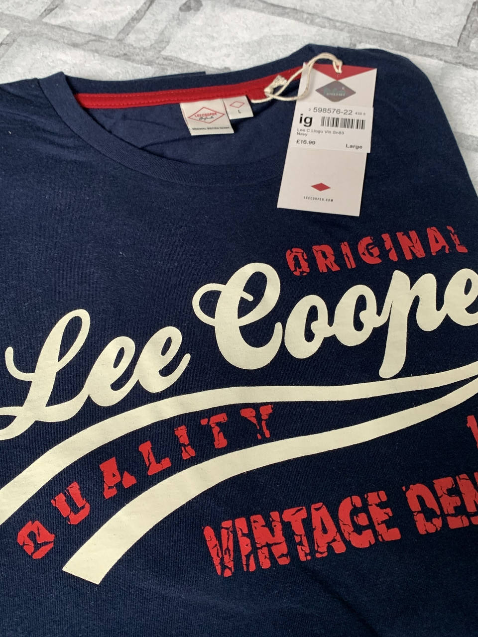 Мужская футболка Lee Cooper (оригинал) темно-синяя, размер L 50 52, Англия, хлопок прямая
Мужская футболка Lee Cooper (оригинал) темно-синяя, размер L 50 52, Англия, хлопок прямая