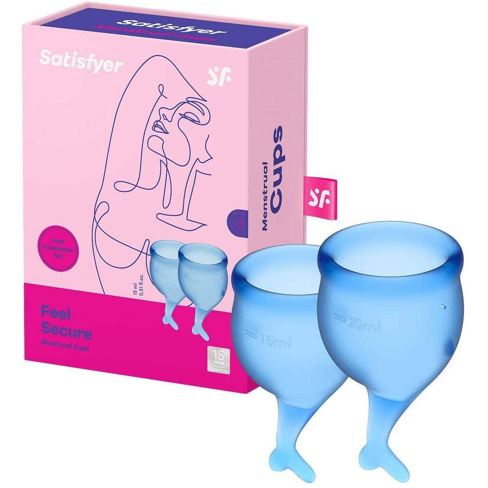 Набор менструальных чаш размер S Satisfyer Feel Secure (dark blue), Германия, 15мл и 20мл, мешочек для
Набор менструальных чаш размер S Satisfyer Feel Secure (dark blue), Германия, 15мл и 20мл, мешочек для