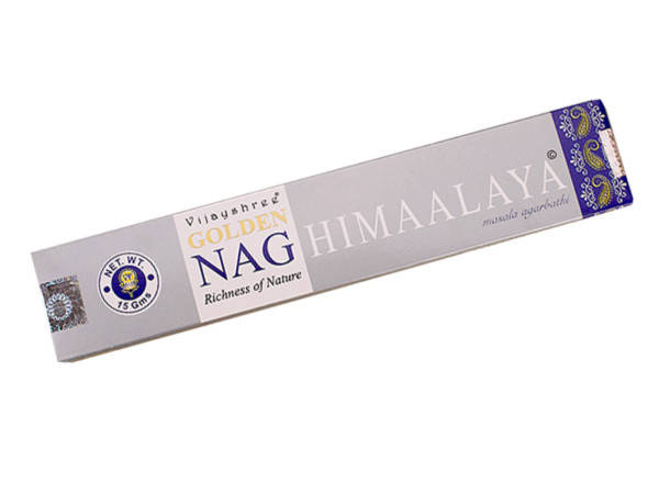 Пахощі Vijayashree Golden Nag Himalaya 15г, Благовоние Аромапалочки масальные благовония Виджейшри Голден Наг
Пахощі Vijayashree Golden Nag Himalaya 15г, Благовоние Аромапалочки масальные благовония Виджейшри Голден Наг