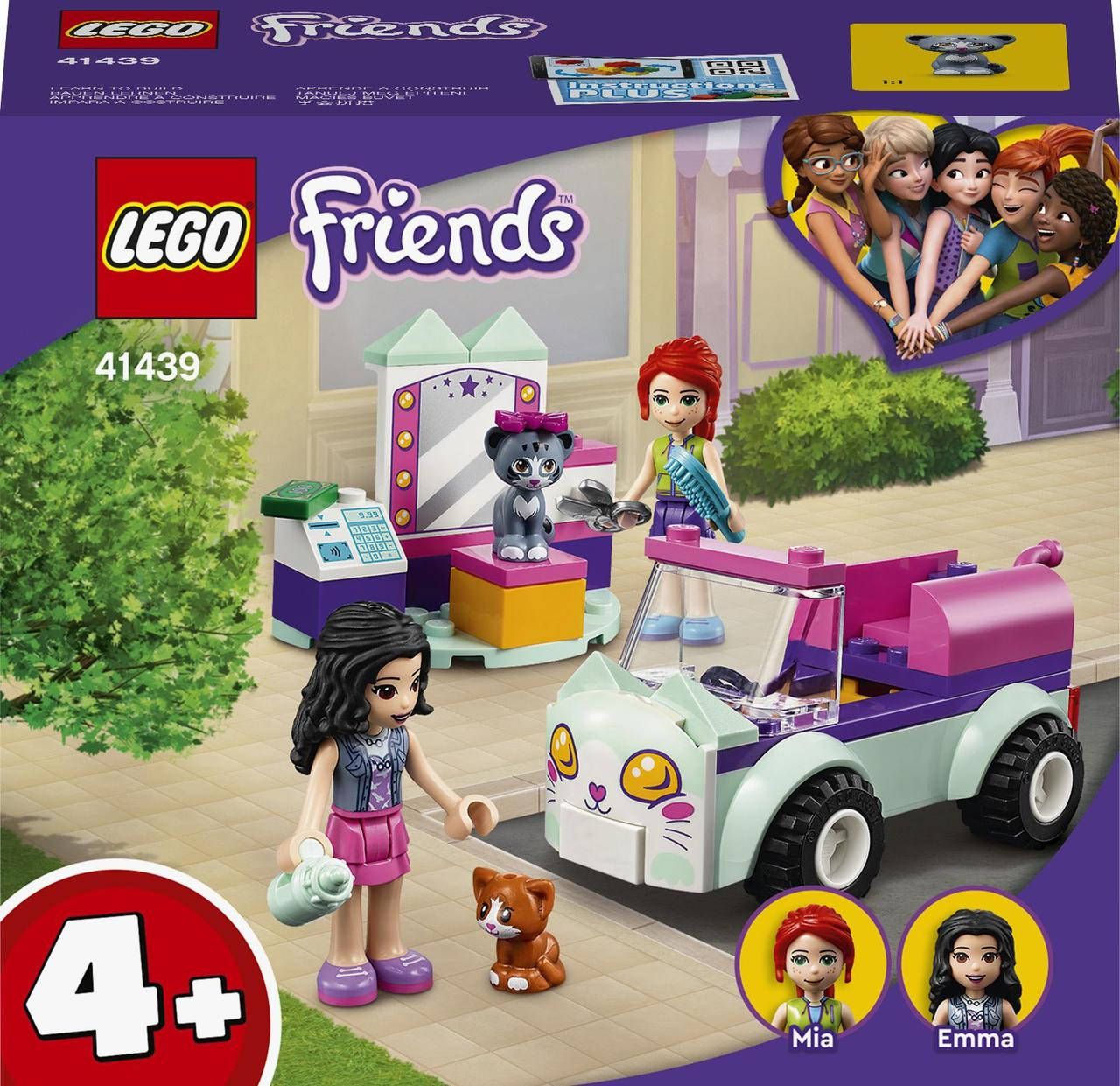 Конструктор Лего Передвижной груминг-салон для кошек (60 дет) Lego Friends Cat Grooming Car 41439
Конструктор Лего Передвижной груминг-салон для кошек (60 дет) Lego Friends Cat Grooming Car 41439