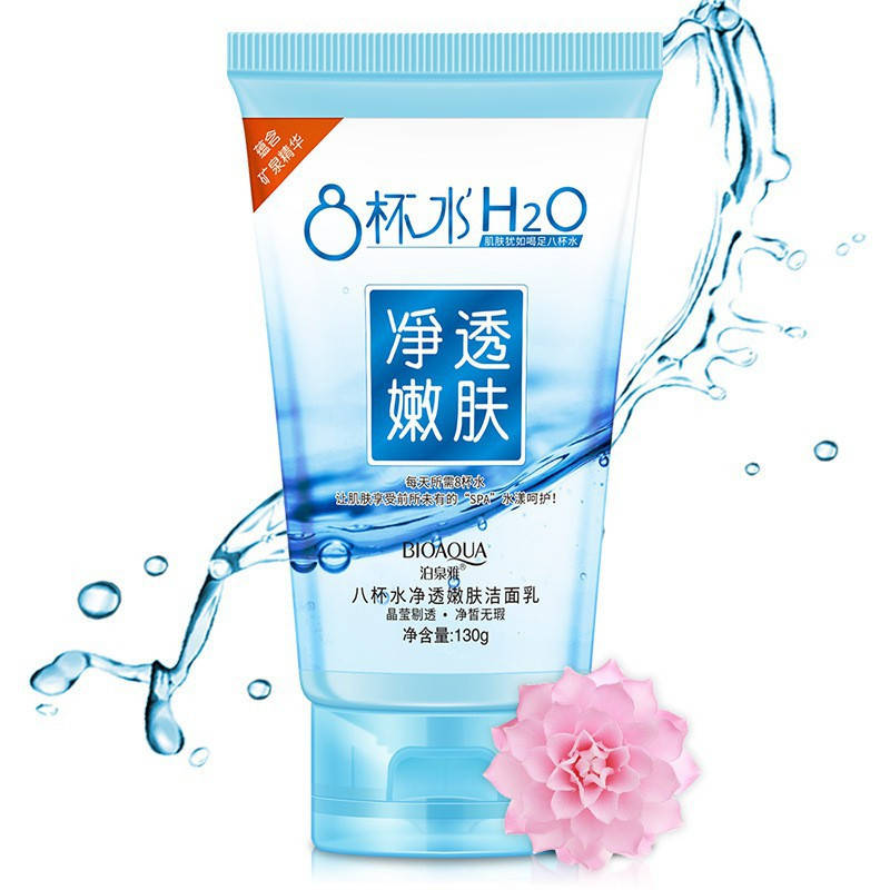 Увлажняющая пенка для умывания с экстрактом китайской камелии Biouqua 8 H2O Water Moisture, 130г
Увлажняющая пенка для умывания с экстрактом китайской камелии Biouqua 8 H2O Water Moisture, 130г