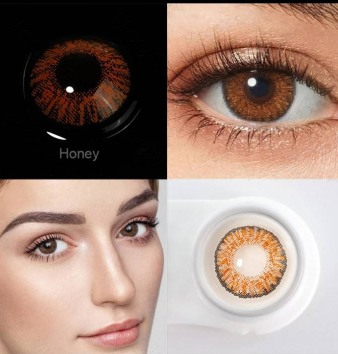 Цветные линзы для глаз коричневые Honey+ контейнер для хранения в подарок
Цветные линзы для глаз коричневые Honey+ контейнер для хранения в подарок