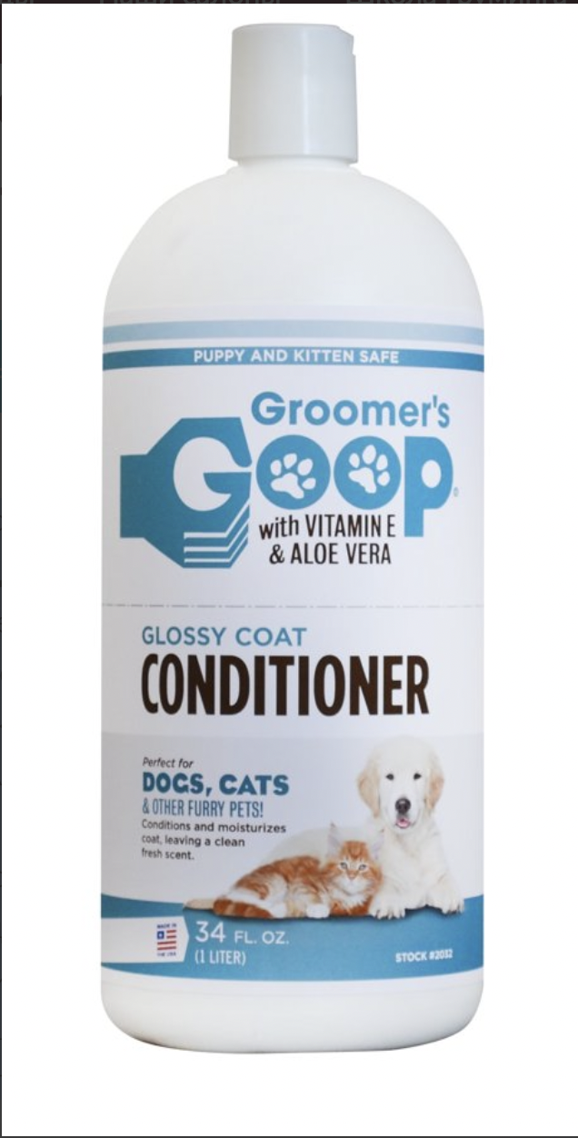 Увлажняющий, питающий, защиGroomer`s Goop Glossy Coat Pet Conditioner, кондиционер для всех типов шерст454 мл
Увлажняющий, питающий, защиGroomer`s Goop Glossy Coat Pet Conditioner, кондиционер для всех типов шерст454 мл