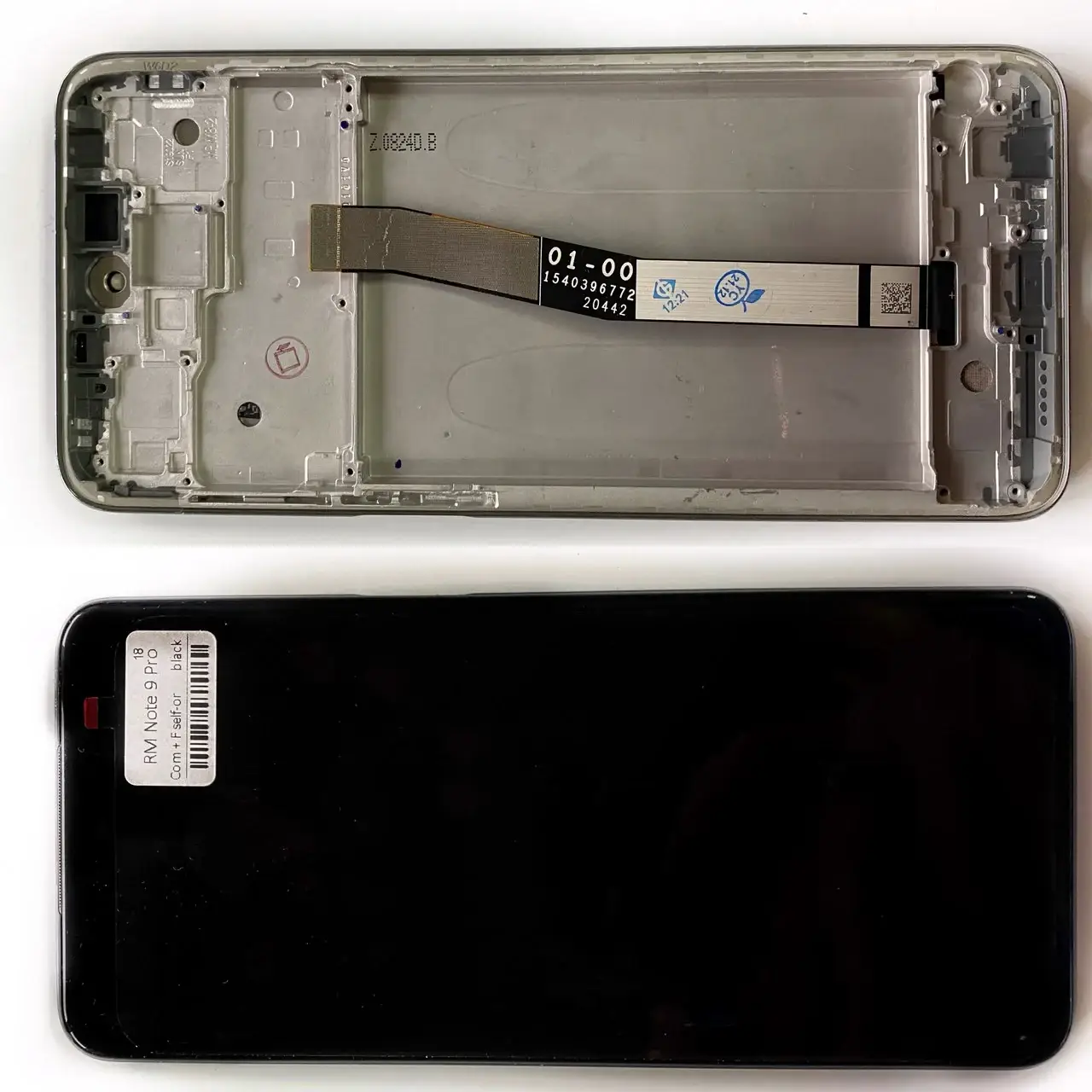 Дисплей Xiaomi Redmi Note 9 Pro, Note 9S модуль в сборе с тачскрином и рамкой, серый, original PRC
Дисплей Xiaomi Redmi Note 9 Pro, Note 9S модуль в сборе с тачскрином и рамкой, серый, original PRC
