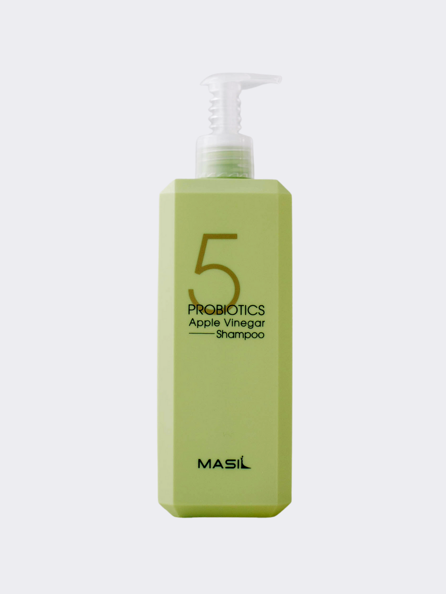 Мягкий бессульфатный шампунь с пробиотиками и яблочным уксусом Masil 5 Probiotics Apple Vinegar Shampoo 500 мл
Мягкий бессульфатный шампунь с пробиотиками и яблочным уксусом Masil 5 Probiotics Apple Vinegar Shampoo 500 мл