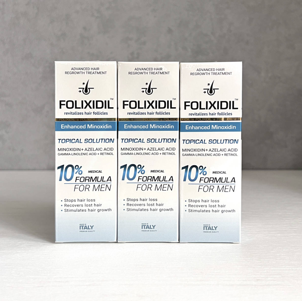 Folixidil 10% (Фоликсидил 10%) миноксидин от выпадения волос облысения для быстрого роста волос
Folixidil 10% (Фоликсидил 10%) миноксидин от выпадения волос облысения для быстрого роста волос
