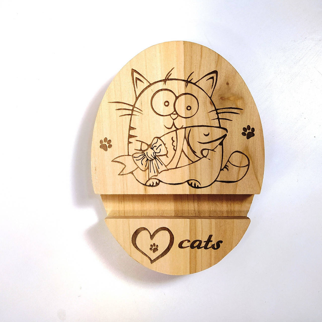 Подставка держатель под телефон смартфон планшет Love cats 9х12х2 см Мастерская мистера Томаса дерево
Подставка держатель под телефон смартфон планшет Love cats 9х12х2 см Мастерская мистера Томаса дерево