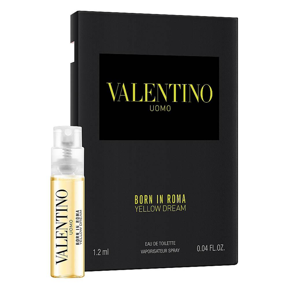 Valentino Born In Roma Uomo Yellow Dream Туалетная вода (пробник) 1.2ml (3614273260206)
Valentino Born In Roma Uomo Yellow Dream Туалетная вода (пробник) 1.2ml (3614273260206)
