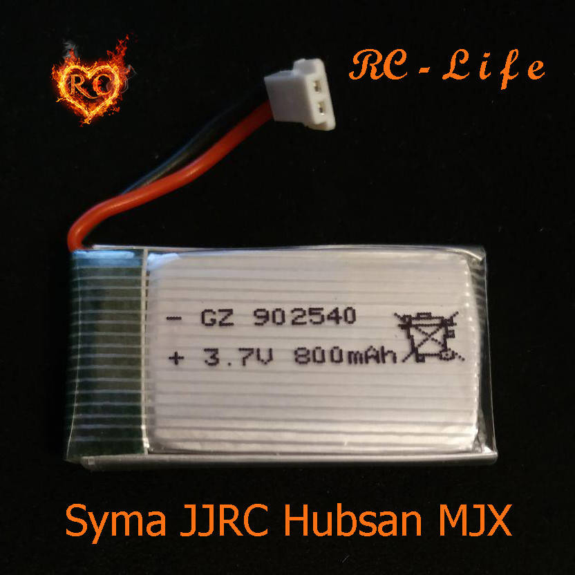 Усиленная батарея (аккумулятор) для квадрокоптера Syma X5C, X5SC, X5SW, JJRC, Hubsan, MJX, 3.7V 800mAh 902540
Усиленная батарея (аккумулятор) для квадрокоптера Syma X5C, X5SC, X5SW, JJRC, Hubsan, MJX, 3.7V 800mAh 902540
