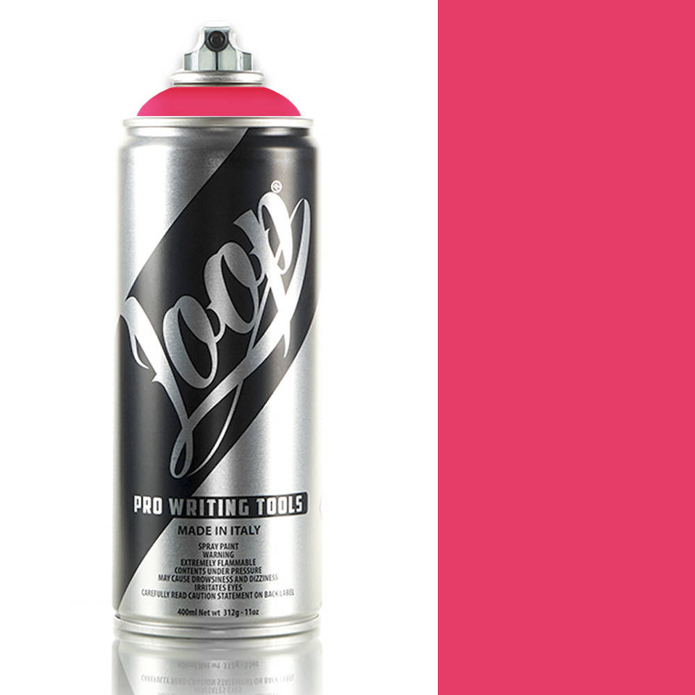 Аэрозольная краска Loop 161 Porto 400ml, Розовый
Аэрозольная краска Loop 161 Porto 400ml, Розовый