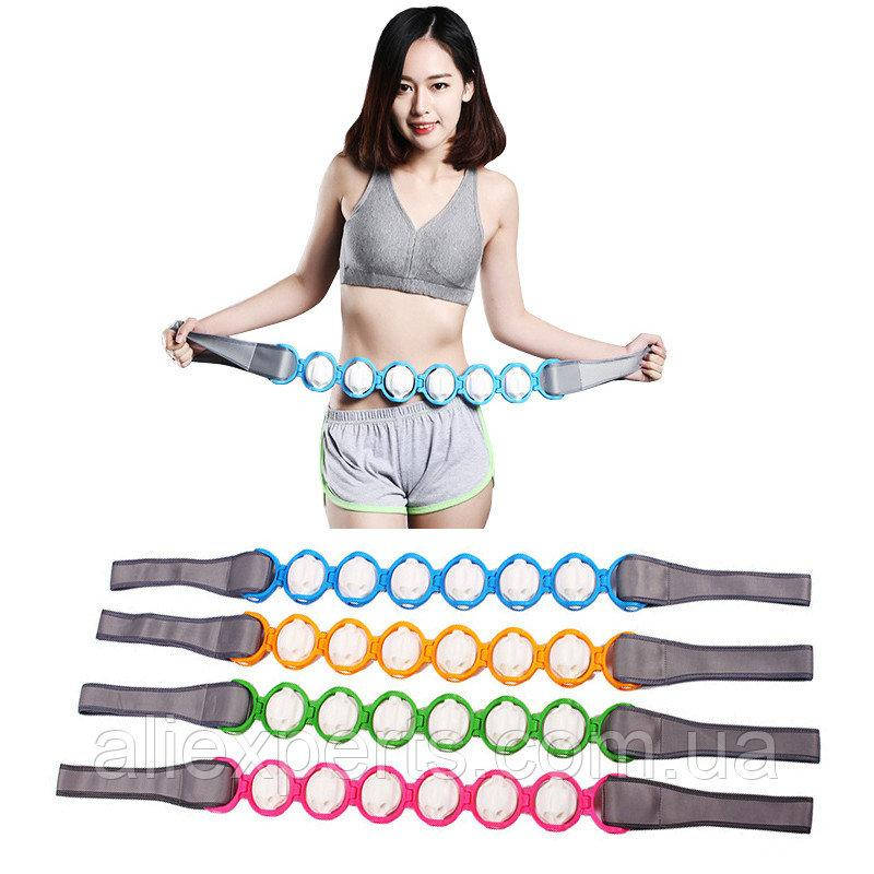Массажер-лента роликовый Massage Rope для всего тела спины универсальный ленточный ручной разминающий массажер
Массажер-лента роликовый Massage Rope для всего тела спины универсальный ленточный ручной разминающий массажер
