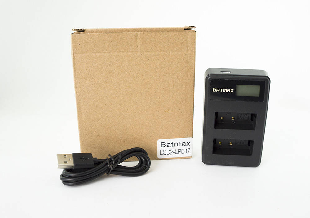 Двойное USB зарядное устройство на два аккумулятора Canon LP-E17 Batmax зарядка ЮСБ ( Dual USB LCD for Canon LP-E17 )
Двойное USB зарядное устройство на два аккумулятора Canon LP-E17 Batmax зарядка ЮСБ ( Dual USB LCD for Canon LP-E17 )