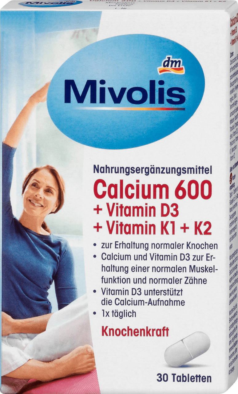 БИОЛОГИЧЕСКИ АКТИВНЫЕ ДОБАВКИ КАЛЬЦИЙ 600 + D3 + K1 + K2 ТАБЛЕТКИ MIVOLIS, 30 ШТ (ГЕРМАНИЯ)
БИОЛОГИЧЕСКИ АКТИВНЫЕ ДОБАВКИ КАЛЬЦИЙ 600 + D3 + K1 + K2 ТАБЛЕТКИ MIVOLIS, 30 ШТ (ГЕРМАНИЯ)