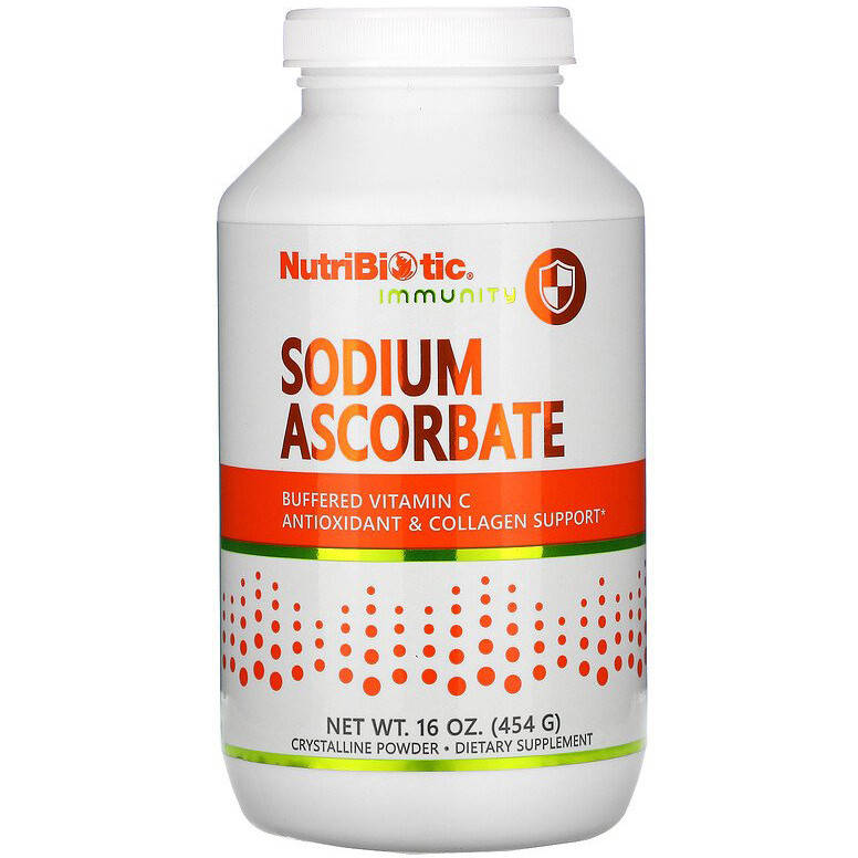 Буферизованный витамин С, NutriBiotic "Sodium Ascorbate" кристаллический порошок (454 г)
Буферизованный витамин С, NutriBiotic "Sodium Ascorbate" кристаллический порошок (454 г)