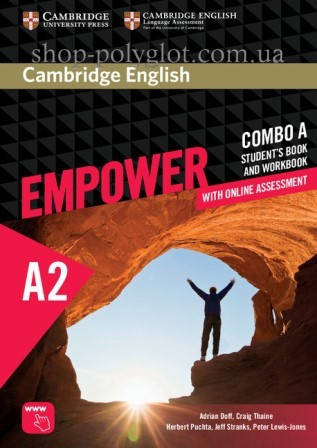 Учебник и рабочая тетрадь Cambridge English Empower A2 Elementary Combo A Student's Book and Workbook
Учебник и рабочая тетрадь Cambridge English Empower A2 Elementary Combo A Student's Book and Workbook