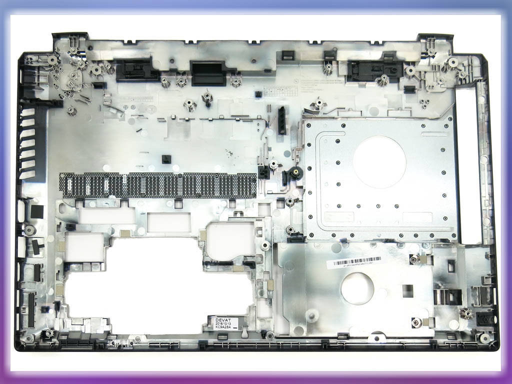Корпус для ноутбука Lenovo B50-30, B50-45, B50-70, B50-80, B51-30 (Нижняя крышка (корыто)).
Корпус для ноутбука Lenovo B50-30, B50-45, B50-70, B50-80, B51-30 (Нижняя крышка (корыто)).