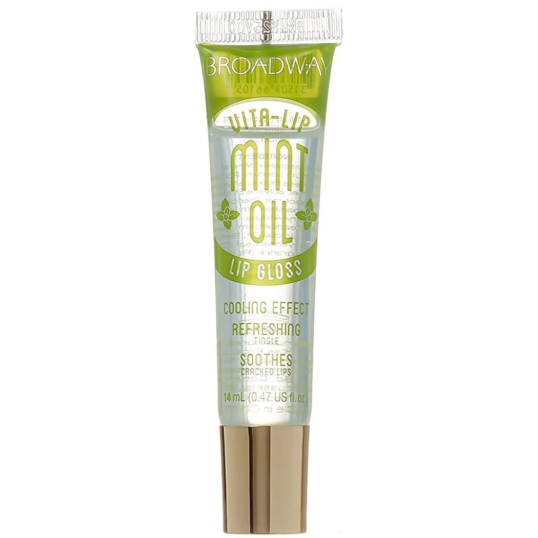 Освежающий бальзам для губ с маслом мяты Broadway Vita-Lip Clear Lip Gloss Mint Oil 14 мл
Освежающий бальзам для губ с маслом мяты Broadway Vita-Lip Clear Lip Gloss Mint Oil 14 мл