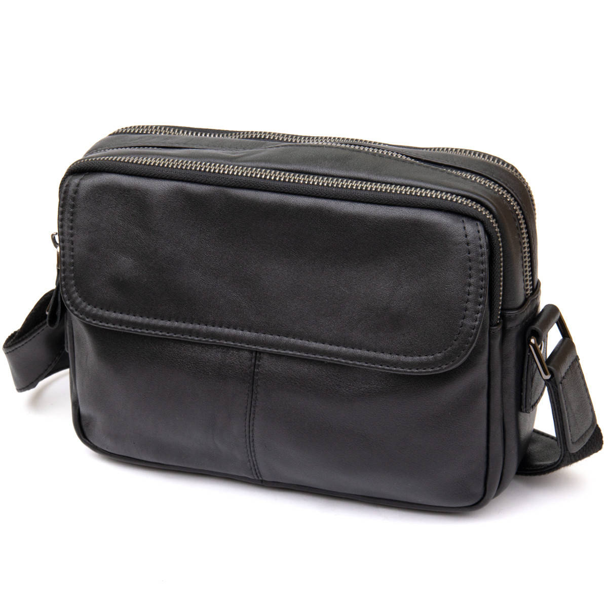 Сумка Vintage 14548 из натуральной кожи Черная, Черный
Сумка Vintage 14548 из натуральной кожи Черная, Черный